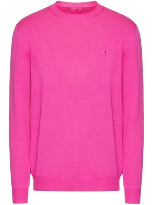 Valentino Roman Stud virgin wool jumper - Pink