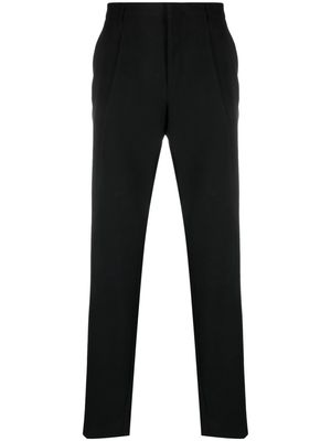 Valentino side-stripe wool trousers - Black
