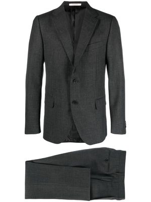 Valentino single-breasted tailored suit - Grey