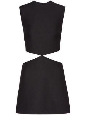 Valentino sleeveless cut-out minidress - Black