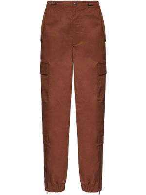 Valentino straight-leg cargo trousers - Brown