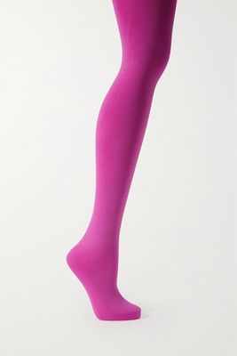 Valentino - Stretch-knit Tights - Pink