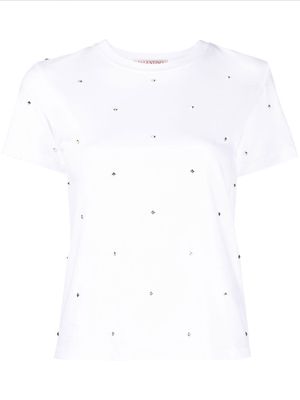 Valentino stud-embellished T-shirt - White