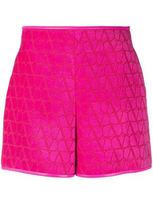 Valentino Toile Iconographe Light shorts - Pink