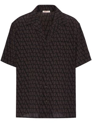 Valentino Toile Iconographe short-sleeve shirt - Brown