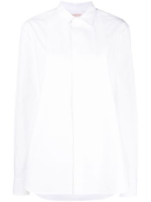 Valentino tuxedo cotton shirt - White