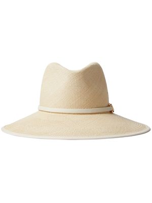 Valentino VLogo Chain sun hat - Neutrals