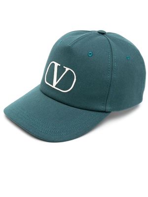 Valentino VLOGO cotton baseball cap - Green