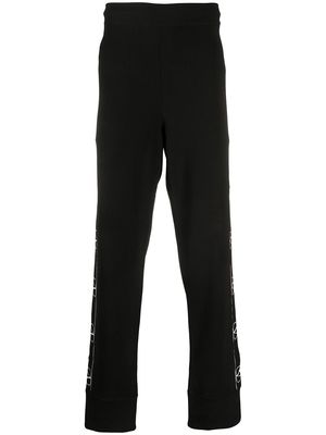 Valentino VLOGO jacquard panelled track pants - Black