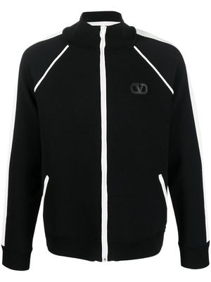 Valentino VLogo Signature zip-up sweatshirt - Black