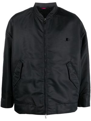 Valentino zip-up bomber jacket - Black