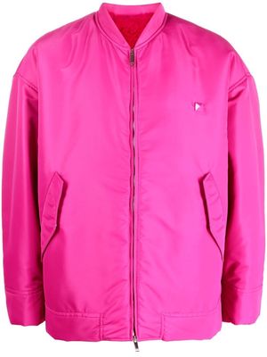 Valentino zip-up bomber jacket - Pink