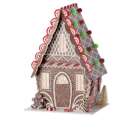 Valerie Parr Hill 10 LED Holiday Sweets House