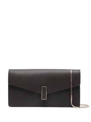 Valextra Iside leather clutch bag - Brown