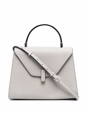 Valextra Iside leather tote - Grey