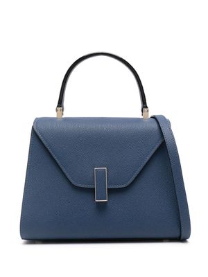 Valextra mini Iside leather tote bag - Blue