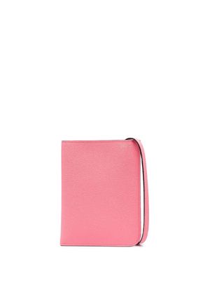 Valextra Pocket Slim crossbody bag - Pink