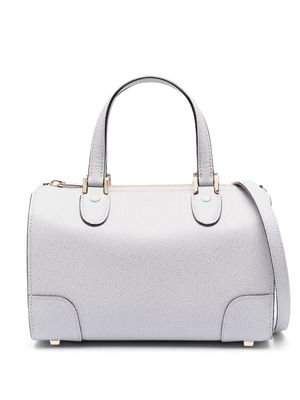 Valextra textured-finished leather bag - Grey