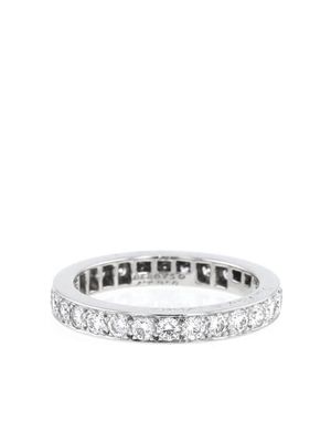 Van Cleef & Arpels 2010s pre-owned platinum Romance diamond band ring - Silver
