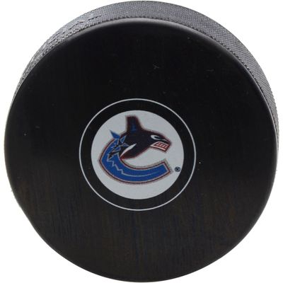 Vancouver Canucks Unsigned InGlasCo 1997-2007 Vintage Model Autograph Model Hockey Puck