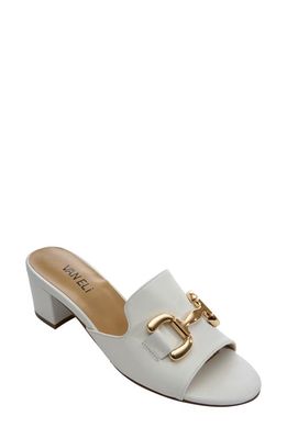 VANELi Oksana Block Heel Sandal in White