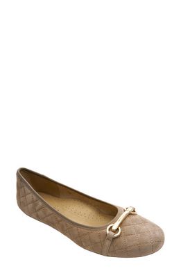 VANELi Stacy Quilted Ballet Flat in Military