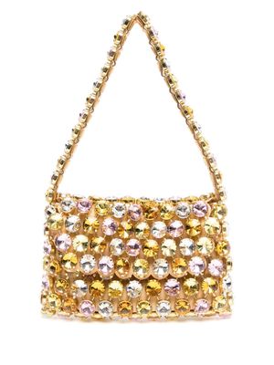 Vanina Clochette crystal-embellished mini bag - Multicolour