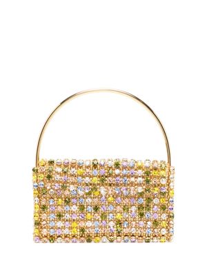 Vanina Les Nuances crystal-embellished mini bag - Gold
