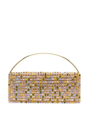 Vanina Nuances Maxi crystal-embellished tote bag - Yellow