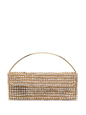 Vanina Nuances Maxi embellished clutch bag - Grey