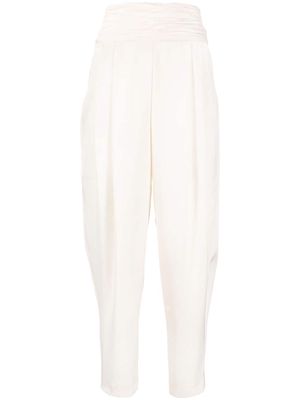 Vanina The Papillon cropped trousers - White