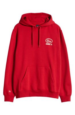 Vans Auto Shop Graphic Hoodie in Chili Pepper
