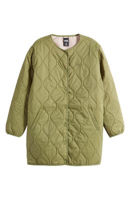 Vans Avondale Quilted Jacket in Olive Branch Digital Dementia