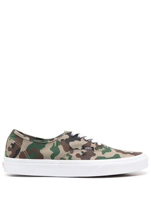 Vans camouflage-pattern low-top trainers - Green