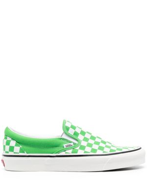 Vans checkerboard slip-on sneakers - Green