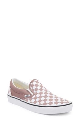Vans Classic Slip-On Sneaker in Checkerboard Antler