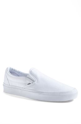 Vans Classic Slip-On Sneaker in True White