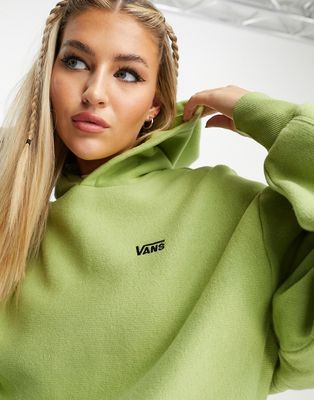 Vans comfy cush hoodie in khaki-Green