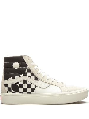 Vans Comfycush Sk8-Hi "Yin Yang Checkerboard" sneakers - White