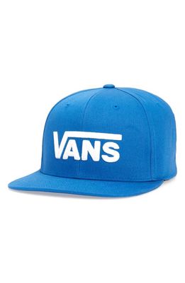 Vans Drop V II Baseball Cap in True Blue