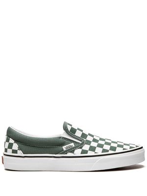 Vans Eco Theory "Checkerboard" slip-on sneakers - Green