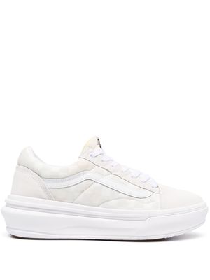 Vans flat rubber sole sneakers - White