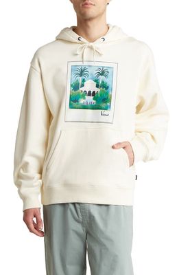 Vans Holiday Graphic Hoodie in Antique White