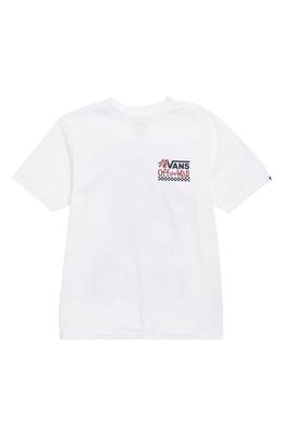 Vans Kids' Always & Forever Graphic T-Shirt in White