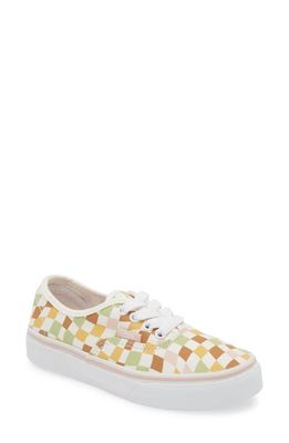 Vans Kids' Authentic Sneaker in White Multi/True White