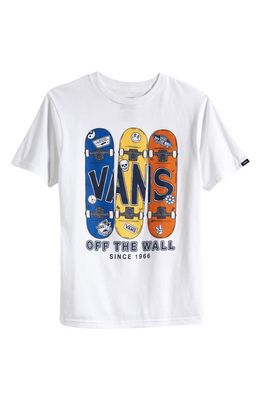Vans Kids' Boardview Graphic T-Shirt in White