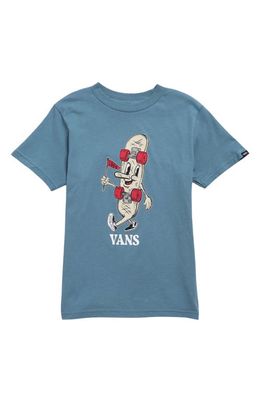 Vans Kids' Boardy Cotton Graphic T-Shirt in Bluestone