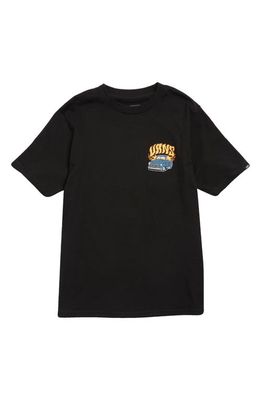 Vans Kids' Fired Up Cotton Graphic T-Shirt in Black