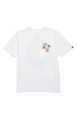 Vans Kids' Fresh Pear Cotton Graphic T-Shirt in White