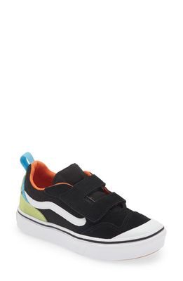 Vans Kids' New Skool V Sneaker in Black/Multi